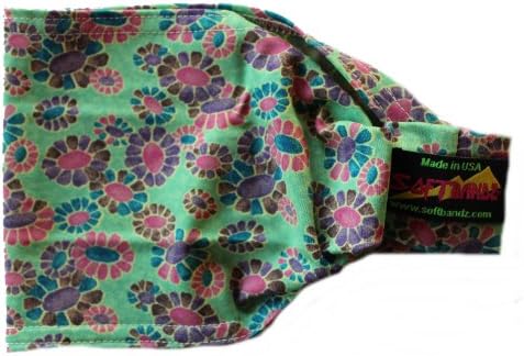 Softbandz Athletic Performance 3-in-1 Headband - "Sunflower Meadow"