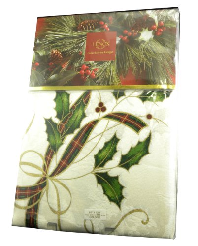 Lenox Holiday Nouveau 70-Inch Round Tablecloth