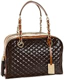 D&G Dolce & Gabbana DB1005 E7496 8T116 Lily Glam Quilted Calfskin Medium Satchel