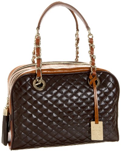 D&G Dolce & Gabbana DB1005 E7496 8T116 Lily Glam Quilted Calfskin Medium Satchel