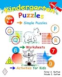 Kindergarten Puzzles - Level 2: Simple Puzzles, Worksheets, And Activities For Kids