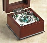 Gold Label 2-1/2-Inch Mini Illuminated Music Box, Sleigh