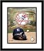 New York Yankees MLB Framed 8x10 Photograph Team Logo and Baseball Cap Collage