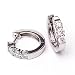 1.03 Carat 14KWG Diamond Hoop Earrings