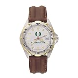 Oregon Ducks NCAA Men's All Star Watch with Leather Band
