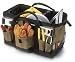 Custom LeatherCraft 1163 31 Pocket - 18-Inch Megamouth Tote Bag