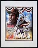 Tony Gwynn Legends Composite Double Matted 8 x 10 Photograph in Black Anodized Aluminum Frame