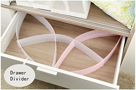 Chanyi(TM) Plastic DIY Storage Organizer Grid Drawer Divider Tidy Home Storage Organizer (Black)