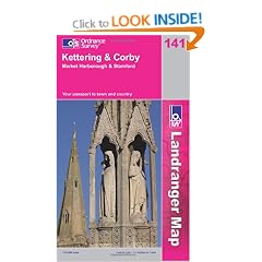Kettering and Corby (OS Landranger Map Series)