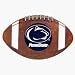 Penn State Nittany Lions Football Shaped Belt Buckle