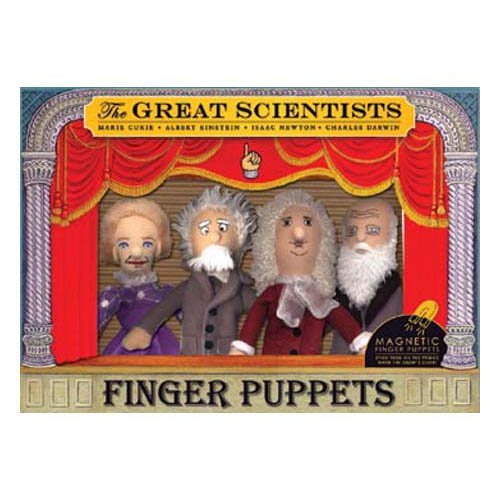 Childrens Toyshop  Toys : SCIENTISTS FINGER PUPPET SET