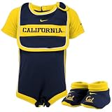 Nike Cal Golden Bears Infant Navy Blue Three Piece Gift Set