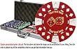 Custom Poker chip Set: Lucky Dice image & your custom text on both sides of the chips. 500 11.5 gram chip w/case & more. Custom Poker chip Set: Lucky Dice image & your custom text on both sides of the chips. 500 11.5 gram chip w/case & more.