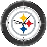 Imperial Pittsburgh Steelers Licensed Everbrite Neon Wall Clock