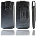 Original Suncase Echt Ledertasche f�r Sony Xperia T in wash-schwarz