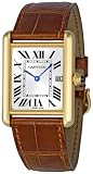 Cartier Men's W1529756 Tank Louis 18kt Yellow Gold Watch  for Sale