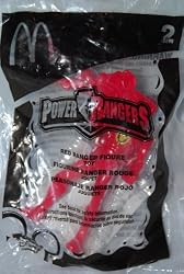 McDonalds 2005 Power Rangers Red Ranger Figure Toy #2