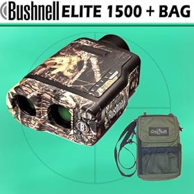 Bushnell Elite 1500 Rangefinder 205101 w  Outpack Bag by Bushnell