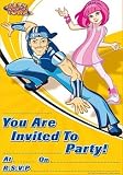LazyTown - 20 PKG - Party Ivites