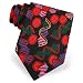 Swine Flu H1N1 Tie by I Awareables - Black Silk