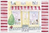 Kitchen & Housewares : French Storefronts Placemats (Set of Four)