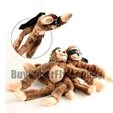 Officially Licensed Flingshot Super Fly Monkey: Jungle Love 2-Pack (Black Masks & Black Capes)