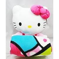Hello Kitty Plush Doll with Fleece Blanket