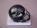 Willis McGahee Hand Signed Autographed Baltimore Ravens Riddell Football Mini Helmet