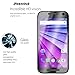 (2 pack) Motorola Moto G 3rd Generation Screen Protector, Premium Tempered Glass, Ultra-Clearity, Anti-Scratch, Bubble-Free, Touchscreen Accuracy