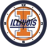 Illinois Fighting Illini NCAA Wall Clock