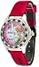 Electronics : Disney Fairies Diamond Round Strap Watch Model 23929C
