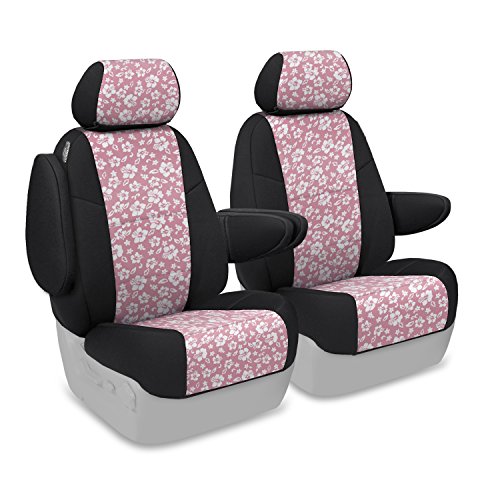 Coverking Custom Fit Center 50/50 Bucket Seat Cover for Select Kia