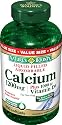 Nature's Bounty Calcium 1200 Mg. Plus Vitamin D3, 200-Count