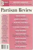 PARTISAN REVIEW Summer 2002 (Includes fiction by Olga Grushin and Walter Laqueurs essay"What to Read About Terrorism")