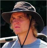 Sloggers Mens Oil Cloth Hat Dark Brown