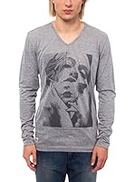 BIAGGIO Camiseta Manga Larga (Gris Claro)