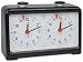 Diamond Quartz Chess Clock Black
