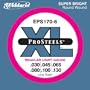 D'Addario EPS170-6 6-String ProSteels Bass Guitar Strings, Light, 30-130, Long Scale