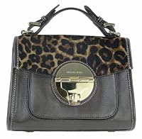 MICHAEL Michael Kors Margo Medium Satchel MOH Leopard [Apparel] Only For $348.00