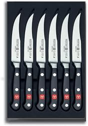Wusthof Classic 6-Piece Mignon Steak Knife Set