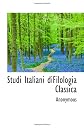 Studi Italiani DiFilologia Classica