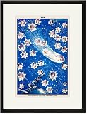 Black Framed/Matted Print 17x23, Puck Magazine: The Histrionic and Lyric Firmament