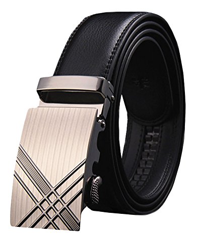 West Leathers Men's Fashion Leather Belt 100% Genuine Leather Belts