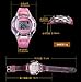 SYNOKE Children's Wrist Sports Watches Students Watches with Digital PU Band Waterproof Alarm Chronograph Long lasting battery Calendar Noctilucen for Girl (Green)