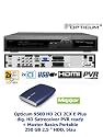 Opticum 9500 HD 2CI 2CX + Maxtor Basics Portable 250GB extern