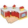 Maxim Big Train Roundhouse with 5-Way Track