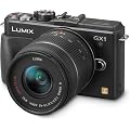 Panasonic Lumix DMC-GX1K Systemkamera (16 Megapixel, 7,5 cm (3 Zoll) Touchscreen, LiveView, bildstabilisiert) schwarz inkl. Lumix G Vario 14-42mm Objektiv