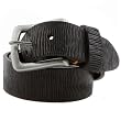 Hugo Boss Orange label black leather belt BOSS0832