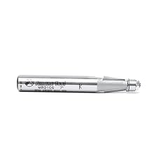 Amana Tool MR0106 Chamfer with Mini Ball Bearing Guide 1/4-Inch Diameter, 7-Degree Angle, 3/8-Inch Cutting Height, 1/4-Inch Shank Carbide Tipped Router Bit