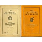 THE CANTERBURY MOUNTAINEER Extracts from the Canterbury Mountaineering Club's Journal 1931... by J. W. Mitchell and R. A. G. Logan